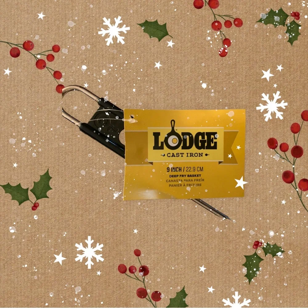 Lodge Cast Iron deep fry basket